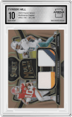 Tyreek Hill from the 2023 Panini Select set featuring a Copper  parallel graded by Arena Club and given an overall grade of 10.