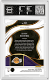 Austin Reaves from the 2023-24 Panini Select  set featuring a Tiger parallel graded by Arena Club and given an overall grade of 9.5.