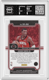 Jabari Smith Jr. from the 2022-23 Panini One and One set graded by Arena Club and given an overall grade of 9.