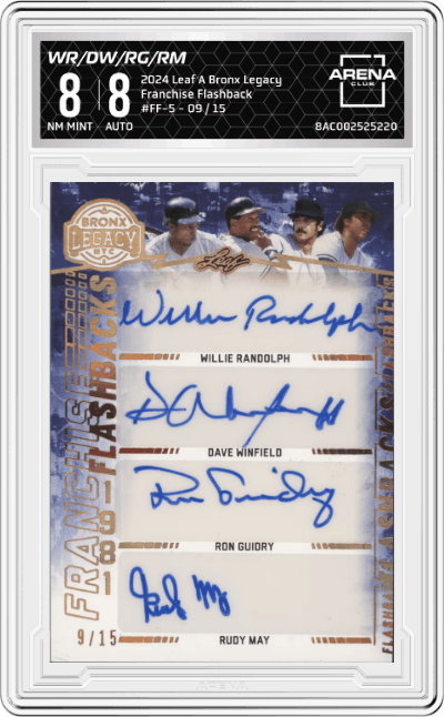 Willie Randolph/Dave Winfield/Ron Guidry/Rudy May