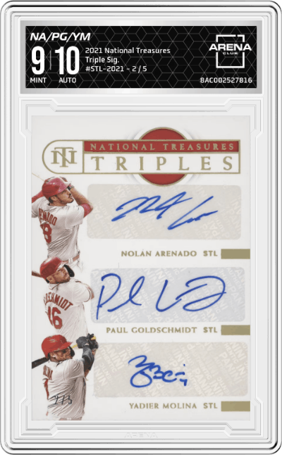 Nolan Arenado/Paul Goldschmidt/Yadier Molina
