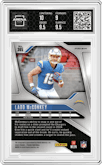 Ladd McConkey from the 2024 Panini Prizm set graded by Arena Club and given an overall grade of 9.5.