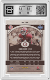 Jerry Jeudy from the 2020 Panini Legacy set featuring a Bronze parallel graded by Arena Club and given an overall grade of 10.