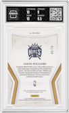 Jason Williams from the 2018-19 Panini Opulence  set graded by Arena Club and given an overall grade of 9.5.