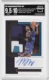 PJ Washington Jr. from the 2019-20 Panini One and One set featuring a Purple parallel graded by Arena Club and given an overall grade of 9.5.