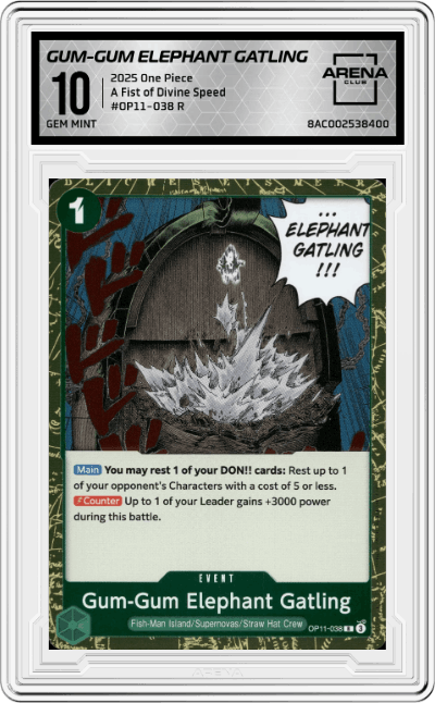 Gum-Gum Elephant Gatling