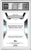 Brock Bowers from the 2024 Topps Resurgence set graded by Arena Club and given an overall grade of 10.