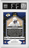 Jared Verse from the 2024 Panini Mosaic set featuring a Genesis parallel graded by Arena Club and given an overall grade of 9.5.