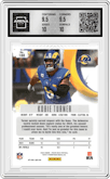 Kobie Turner from the 2024 Panini Prizm Deca set featuring a Shimmer Black Gold Prizms FOTL parallel graded by Arena Club and given an overall grade of 10.