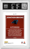 Jonathon Brooks  from the 2024 Donruss Optic set graded by Arena Club and given an overall grade of 9.5.