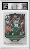 Aaron Nesmith from the 2020-21 Panini Prizm set featuring a Silver Prizm parallel graded by Arena Club and given an overall grade of 10.