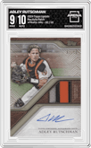 Adley Rutschman from the 2024 Topps Update set graded by Arena Club and given an overall grade of 9.