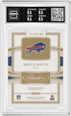Bruce Smith from the 2023 Panini Flawless set graded by Arena Club and given an overall grade of 9.5.