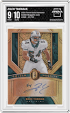 Zach Thomas from the 2020 Panini Gold Standard set graded by Arena Club and given an overall grade of 9.