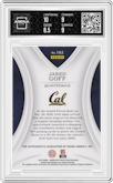 Jared Goff from the 2016 Panini Immaculate Collegiate set graded by Arena Club and given an overall grade of 9.