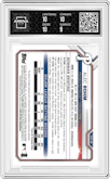 Alec Bohm from the 2021 Bowman set graded by Arena Club and given an overall grade of 9.5.