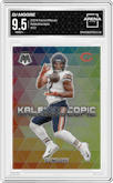 DJ Moore from the 2024 Panini Mosaic set graded by Arena Club and given an overall grade of 9.5.