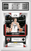 Josh Giddey from the 2024-25 Panini Prizm set featuring a Snakeskin  parallel graded by Arena Club and given an overall grade of 10.