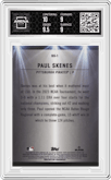 Paul Skenes  from the 2024 Bowman set featuring a Aqua Refractor parallel graded by Arena Club and given an overall grade of 9.5.
