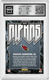 Marvin Harrison Jr. from the 2024 Panini Zenith set graded by Arena Club and given an overall grade of 10.