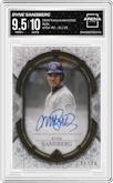 Ryne Sandberg from the 2024 Topps Transcendent Collection set graded by Arena Club and given an overall grade of 9.5.