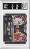 Lauri Markkanen from the 2023-24 Panini Spectra set graded by Arena Club and given an overall grade of 9.