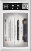 Stefon Diggs from the 2015 Topps Platinum set graded by Arena Club and given an overall grade of 9.
