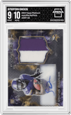 Stefon Diggs from the 2015 Topps Platinum set graded by Arena Club and given an overall grade of 9.