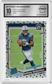 Anthony Richardson from the 2023 Donruss Optic set featuring a Stars parallel graded by Arena Club and given an overall grade of 10.