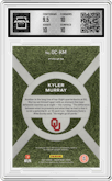 Kyler Murray from the 2021 Panini Prizm Draft Picks set graded by Arena Club and given an overall grade of 10.
