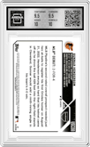 Gunnar Henderson from the 2023 Topps Chrome Update set featuring a Aqua Refractor parallel graded by Arena Club and given an overall grade of 10.