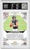 Caleb Williams from the 2024 Panini Phoenix set featuring a Red Fade parallel graded by Arena Club and given an overall grade of 9.5.