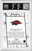 Anthony Black from the 2023-24 Panini Prizm Draft Picks set graded by Arena Club and given an overall grade of 9.5.