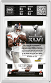 Victor Cruz from the 2023 Panini National Treasures set graded by Arena Club and given an overall grade of 9.