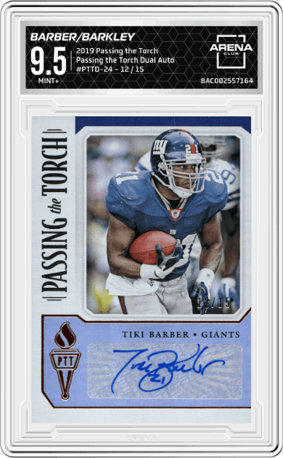 Tiki Barber/Saquon Barkley