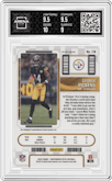 George Pickens from the 2022 Panini Contenders Optic set featuring a Silver parallel graded by Arena Club and given an overall grade of 9.5.