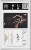 Derrick White from the 2017-18 Panini Noir set graded by Arena Club and given an overall grade of 8.5.