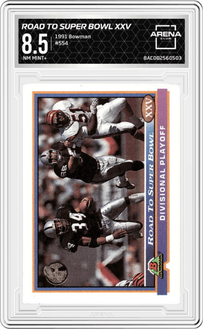 Road to Super Bowl XXV