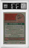 Ronny Mauricio from the 2024 Topps Heritage set graded by Arena Club and given an overall grade of 9.5.