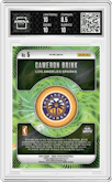Cameron Brink from the 2024 Panini Prizm WNBA set featuring a Red parallel graded by Arena Club and given an overall grade of 9.