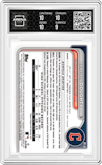 Braylon Doughty  from the 2024 Bowman Draft set featuring a Rose Gold Refractor parallel graded by Arena Club and given an overall grade of 9.5.