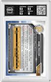 Quinn Priester from the 2019 Bowman Draft set featuring a Black Refractor parallel graded by Arena Club and given an overall grade of 9.