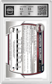 Hurston Waldrep from the 2023 Bowman Draft set featuring a Aqua Lava Refractor parallel graded by Arena Club and given an overall grade of 10.