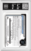 Carter Johnson from the 2024 Bowman Draft Sapphire Edition set featuring a Gold parallel graded by Arena Club and given an overall grade of 9.