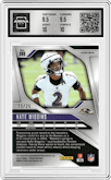 Nate Wiggins from the 2024 Panini Prizm set featuring a Camo parallel graded by Arena Club and given an overall grade of 10.