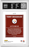 Terry Bradshaw from the 2024 Donruss Optic set graded by Arena Club and given an overall grade of 9.5.