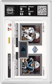 Xavier Legette/Jonathon Brooks from the 2024 Panini Luminance set graded by Arena Club and given an overall grade of 9.