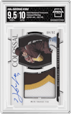 Ha-Seong Kim from the 2022 Panini National Treasures set graded by Arena Club and given an overall grade of 9.5.