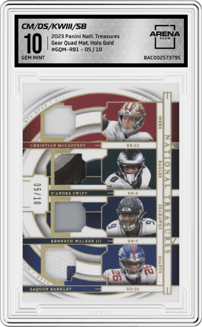 Christian McCaffrey/D’Andre Swift/Kenneth Walker III/Saquon Barkley