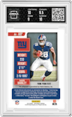 Saquon Barkley from the 2018 Panini Contenders set graded by Arena Club and given an overall grade of 9.5.